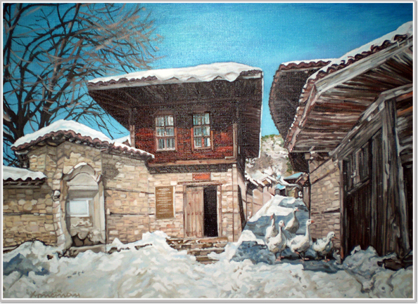 Zheravna in the winter